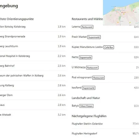 Sweet Aqua & アパート コウォブジェク